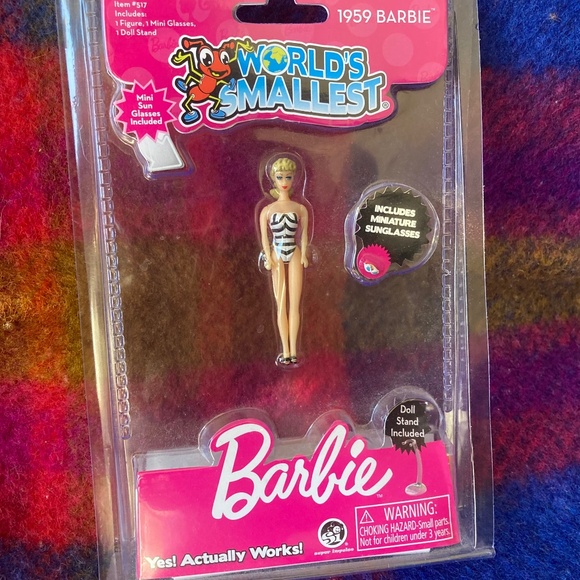 World’s Smallest Barbie 1959 - New with Tags - Picture 1 of 5
